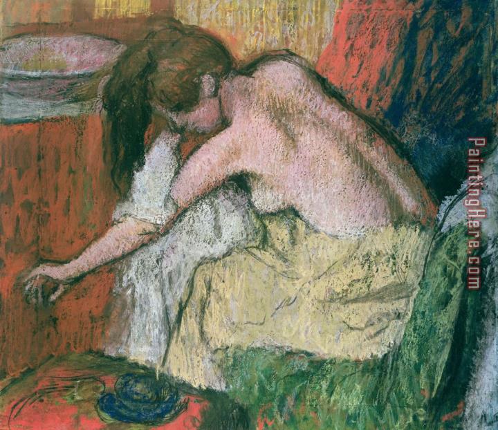 Edgar Degas Woman Drying Herself